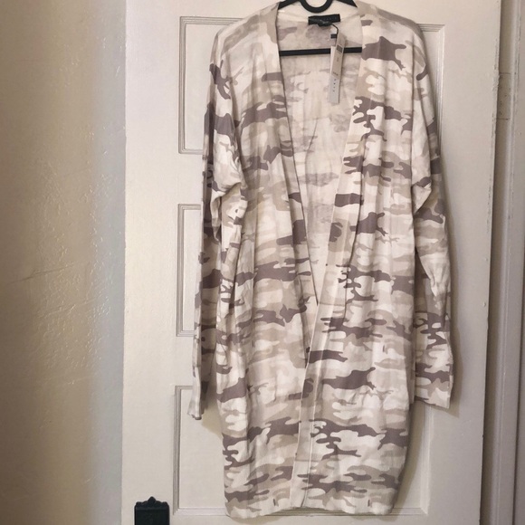 Anthropologie Sanctuary Lenox Long Camo Cardigan - Picture 5 of 9